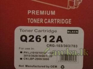 LASER PRINTER TORNER CARTRIDGE Q2612A