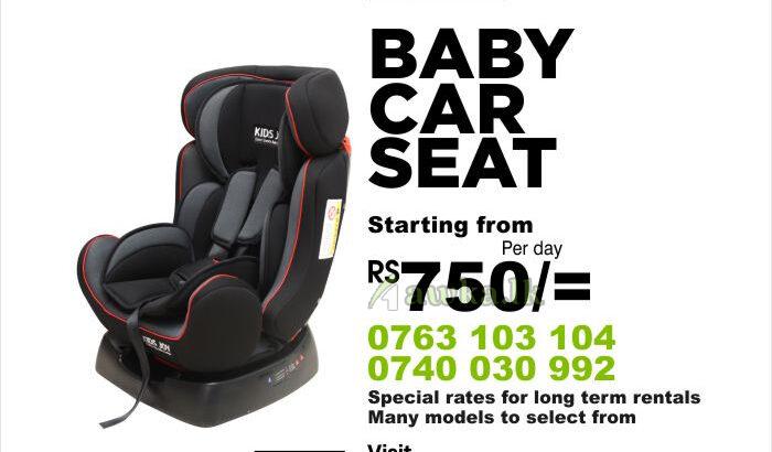 Baby Car Seats for rent