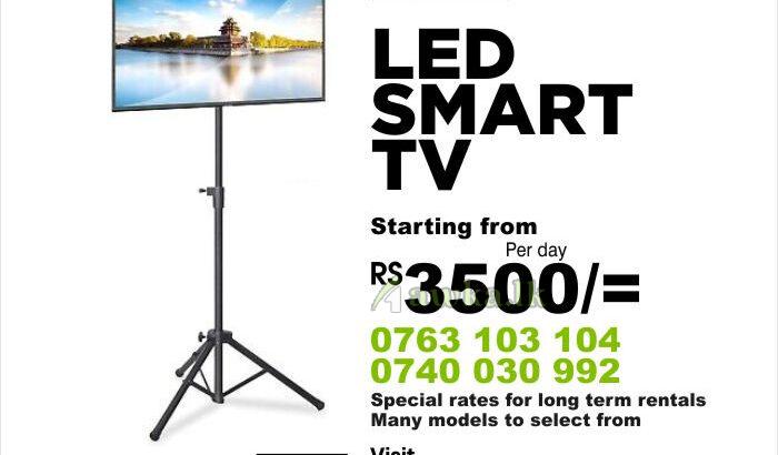 LED Smart TV for rent