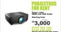 Multimedia projectors for rent