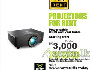 Multimedia projectors for rent