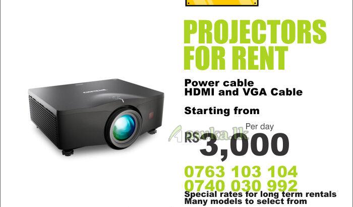 Multimedia projectors for rent