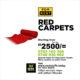 Red Carpets for rent