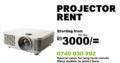 “Projector Rental”