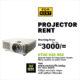 “Projector Rental”