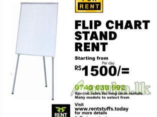 Flip chart with Stand for rent