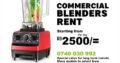 Juice Blender Rental