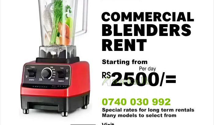 Juice Blender Rental