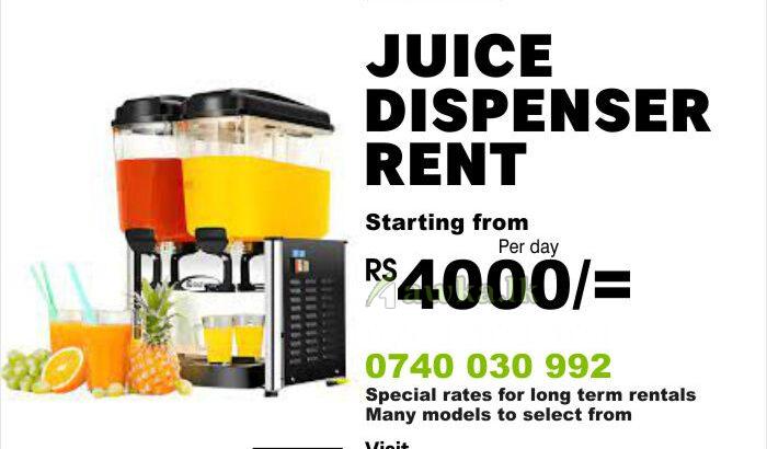 Juice machine for Rent