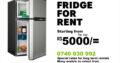 Fridges for rent