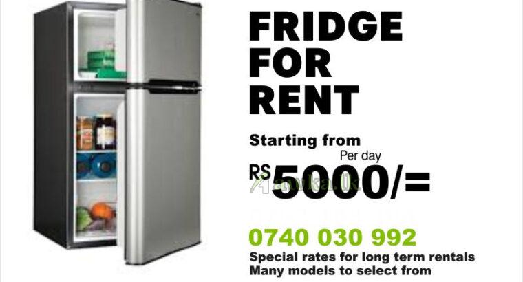 Fridges for rent